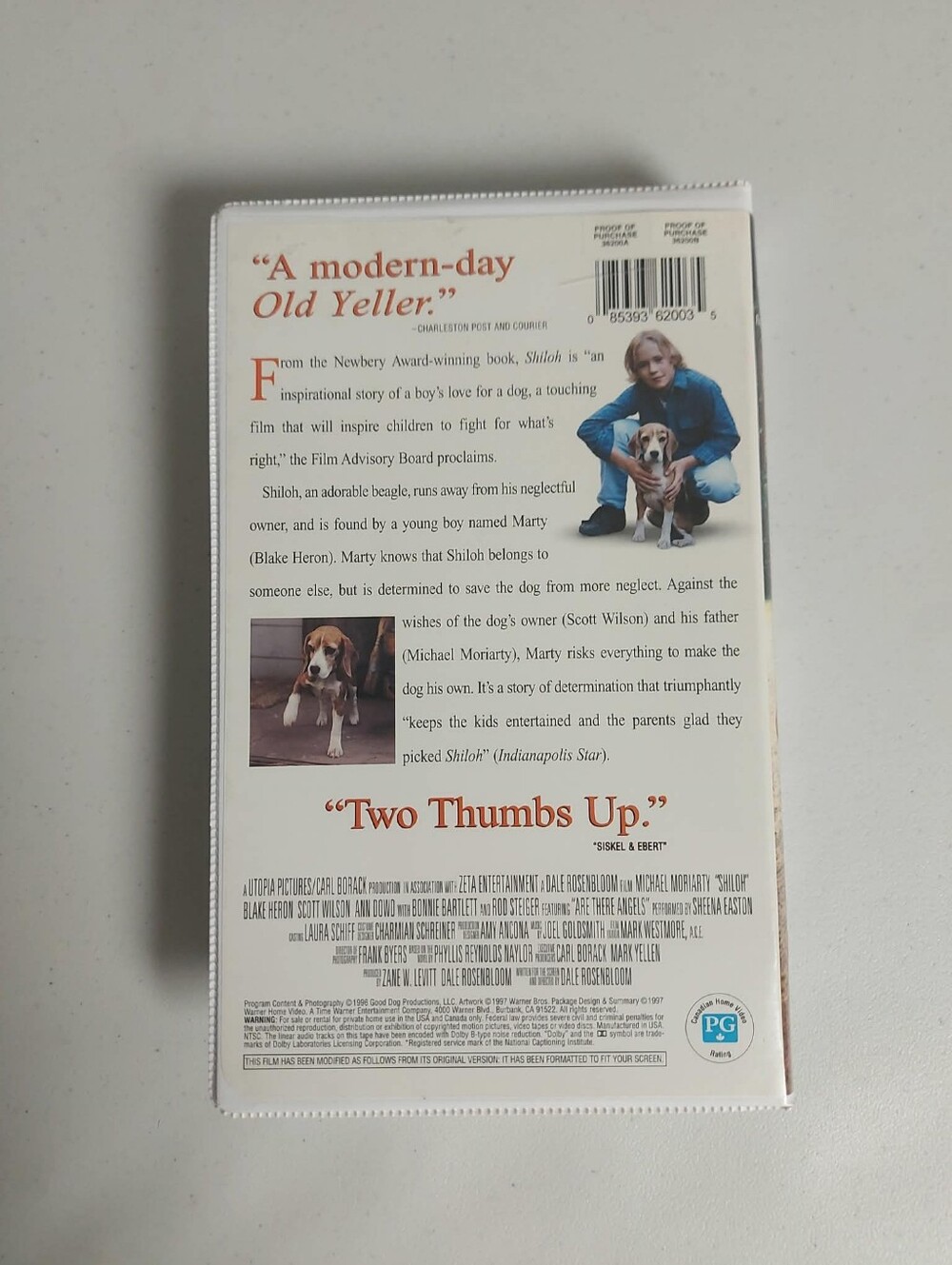 ​🎬 Vintage Shiloh VHS Tape - Picture 3 of 7